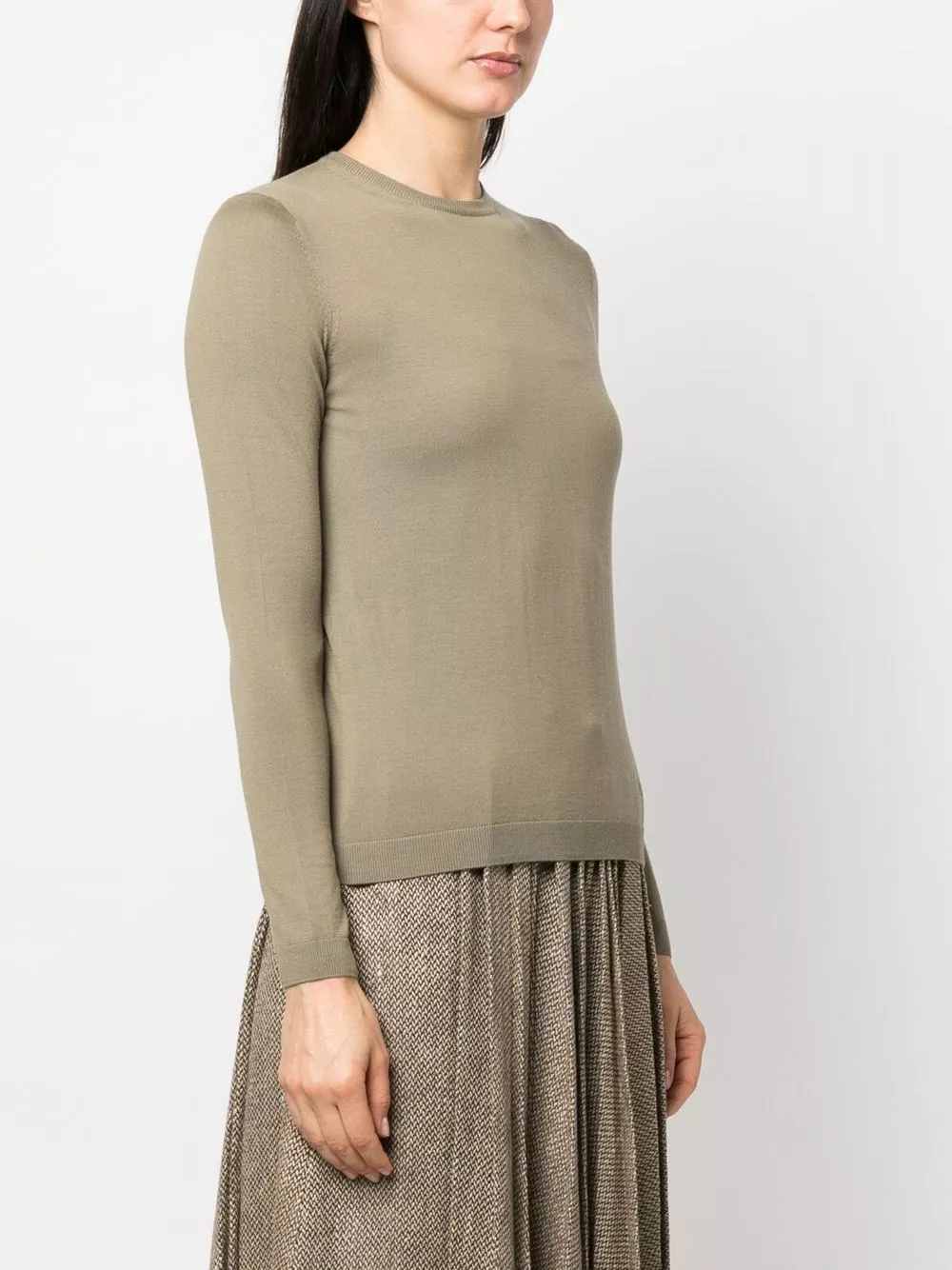 Ralph Lauren Collection crew neck wool jumper Women 0120