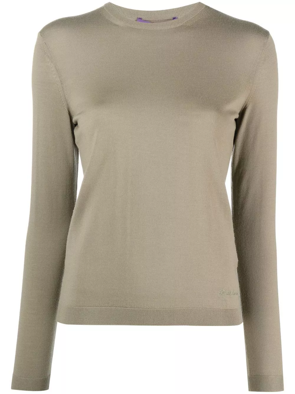 Ralph Lauren Collection crew neck wool jumper Women 0120