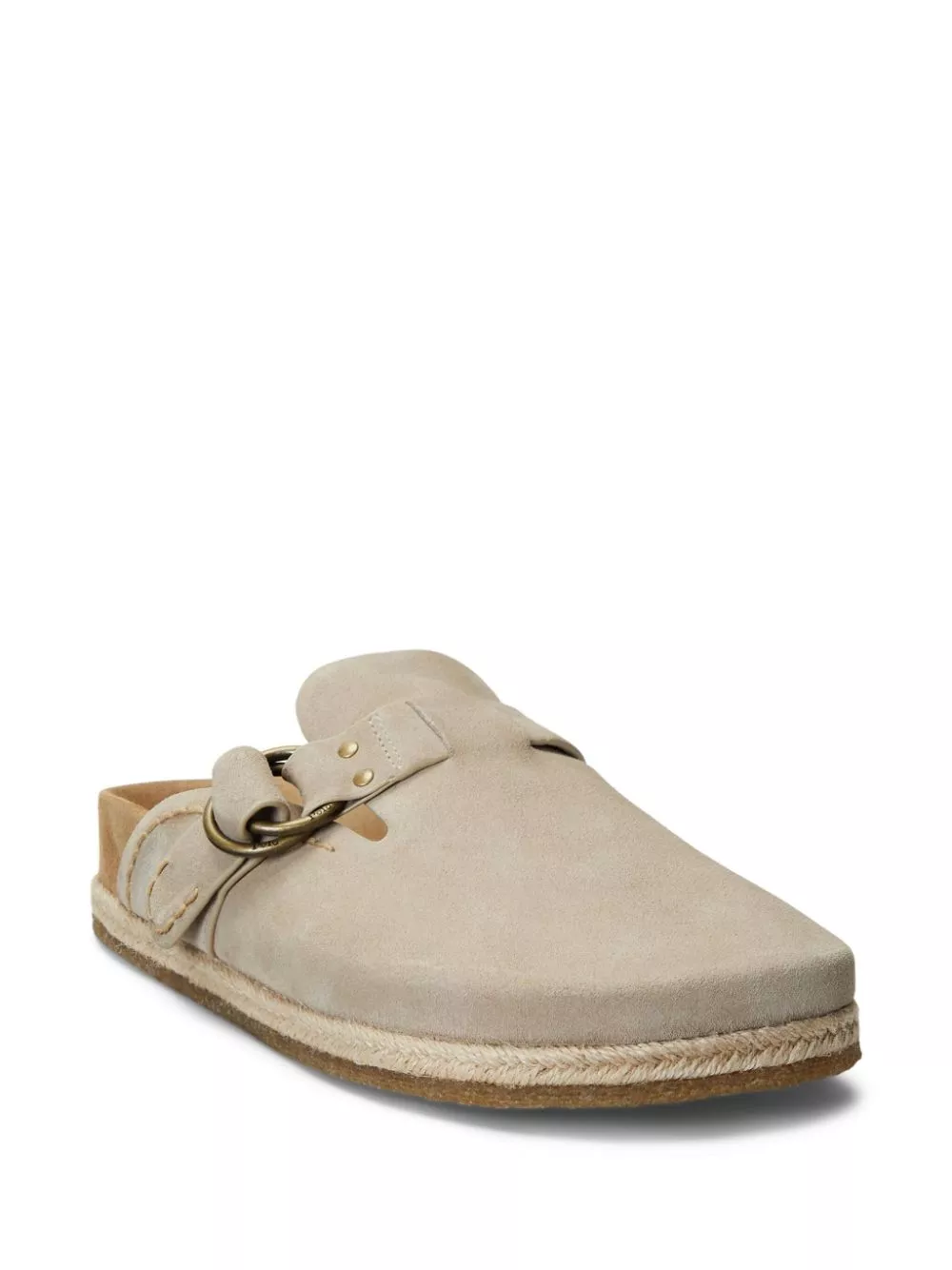 Polo Ralph Lauren Turbach shearlnig-lined suede clogs Men 0114