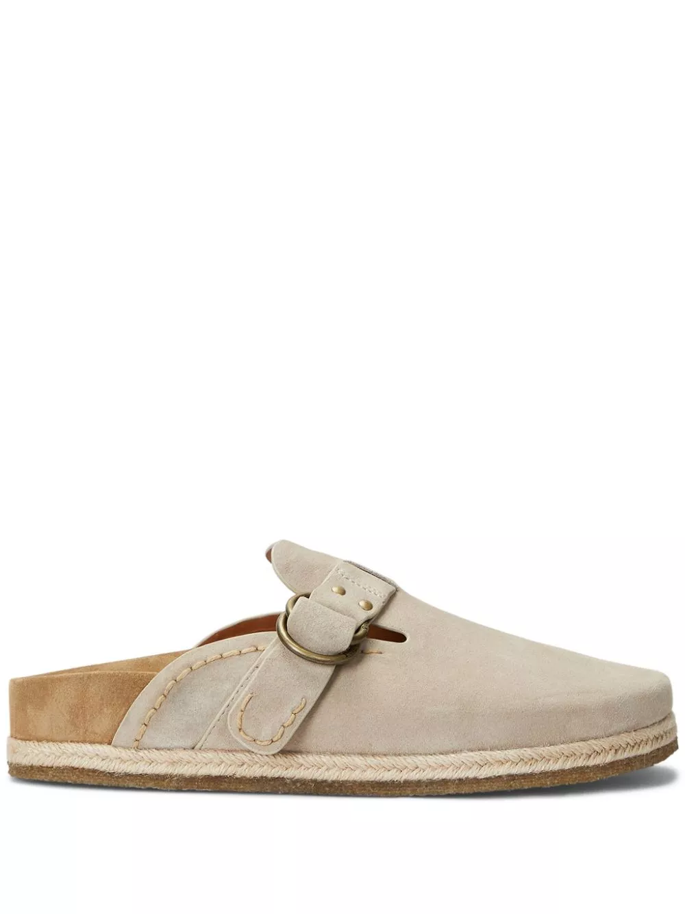 Polo Ralph Lauren Turbach shearlnig-lined suede clogs Men 0114