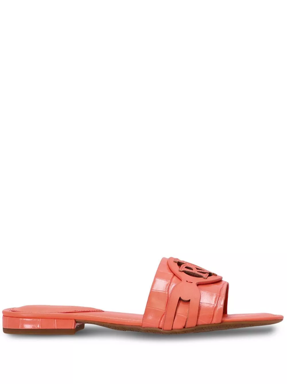 Lauren Ralph Lauren logo-applique flat sandals Women 0122