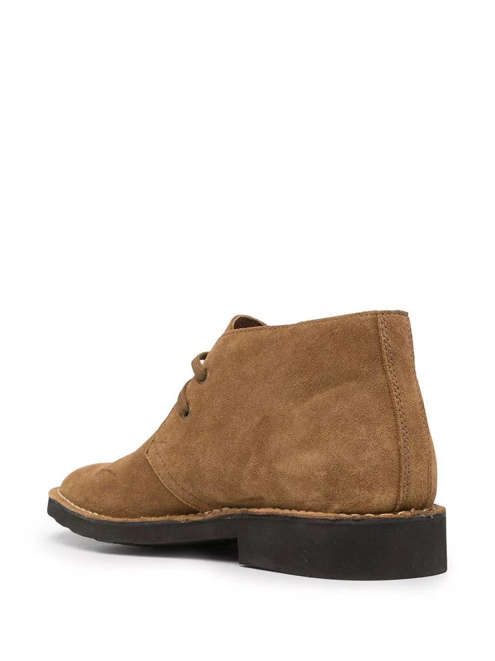 Polo Ralph Lauren logo-patch suede ankle boots Men 0114