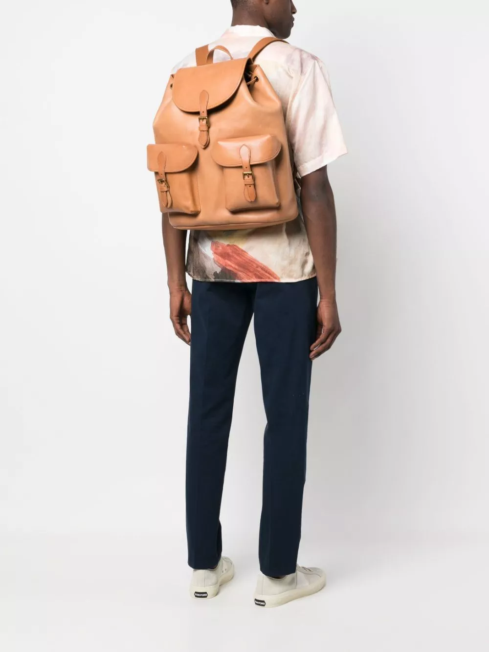 Polo Ralph Lauren logo-patch backpack Men 0113