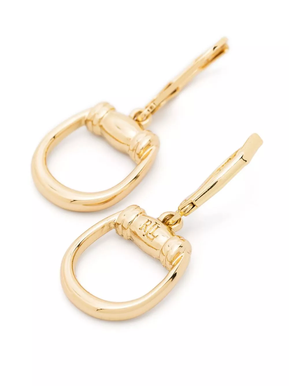 Lauren Ralph Lauren horsebit drop earrings Women 0116