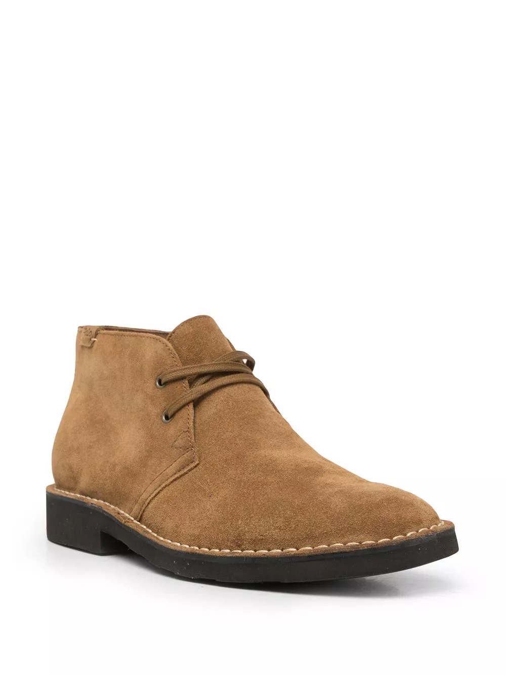 Polo Ralph Lauren logo-patch suede ankle boots Men 0114